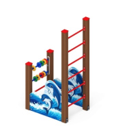 Детские уличные комплексы + Спортивная серия тип 2 Дельфинарий - СК 1.01.06-01