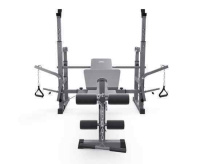 Стойки под штангу + Скамья со стойками под штангу DFC D707 MASTER S