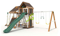 Детские уличные комплексы + Детская площадка IgraGrad Крепость Фани Deluxe + мод.2