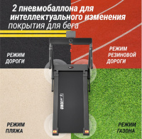 Беговые дорожки + Беговая дорожка UNIX Fit Hi-tech F4 Space Grey