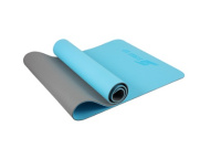 Коврики для фитнеса + Коврик для фитнеса и йоги Start Up TPE ZH-01 Blue/Gray р183х61х0,6 см