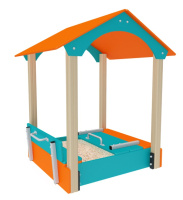 Песочницы + Песочница Домик ИО 07-555 / ИО 07-534-2