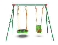 Детские качели + Детский комплекс DFC качели: гнездо и для малышей