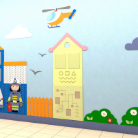 Декоративно-развивающие панели + Декоративно-развивающая панель МЧС