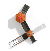 Детские уличные комплексы + Карандаши - ДИК 2.26.03-01.С - Игровой комплекс Н=1200