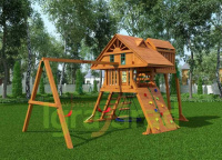Детские уличные комплексы + Детская площадка IgraGrad Крепость Фани Deluxe