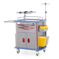Тележки медицинские + Столик реанимационный, анестезиологический ET850-02 ТМ-021АН-00