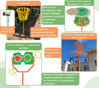 Детские уличные площадки для ДОУ + Площадка "Привал на полянке". Комплект 3