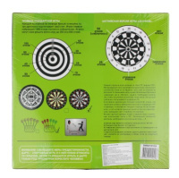 Мишени для игры в дартс + Набор для игры в дартс Larsen DG531810B, прессов. бумага, д45см