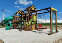 Детские уличные комплексы + Детская площадка IgraGrad Шато Sun мод.2