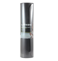 Коврики для фитнеса + Коврик для фитнеса и йоги Larsen SKYSRS-015 NBR 183 х 61 х 1 см черный