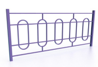 Ограждения + Ограждение 700х2000 тип 12 МФ 08-121