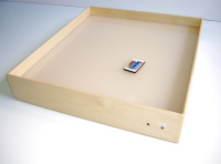 Игровое развивающее оборудование + Настольный световой модуль из фанеры для рисования песком