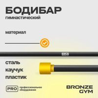 Бодибары + BRONZE GYM BG-FA-BDB2 Бодибар палка гимнастическая, 2 кг