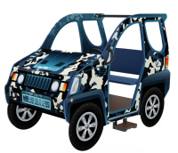 Игровые формы + ИФ 01-001 (Камуфляж) Джип двухместный