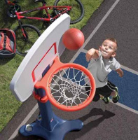 Игровое домашнее оборудование + Детский баскетбольный щит