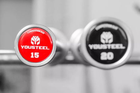 Грифы + Гриф Competition, 15кг, женский