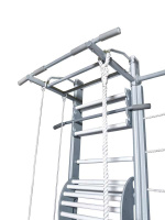 Шведские стенки + ДСК PERFETTO SPORT "Scala in legno con rete 1"grigio PS-127