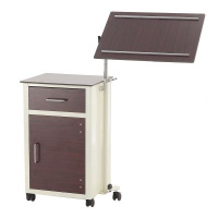 Тумбы медицинские + Тумба прикроватная с поворотной столешницей из HPL пластика ПТ-001