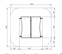 Теневые навесы, беседки + Домик малый 2 Лукоморье - МФ 10.25.02-01