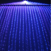 Фиброоптические изделия + Фиброоптическая занавесь (150 волокон) с источником света и настенным креплением