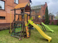 Детские уличные комплексы + Детская площадка IgraGrad Панда Фани Gride мод.1