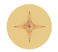 Аксессуары для батутов + Пирамида - СК 2.05.01 сетка