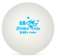 Мячики для настольного тенниса + Мяч для настольного тенниса Double Fish Fish 1*, V40+1, 100 шт