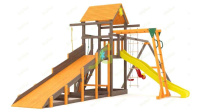 Детские уличные комплексы + Всесезонная площадка IgraGrad С Gride с рукоходом SF2