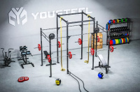 Свободностоящие рамы для кроссфита + Функциональная рама ФР-4000-1800-1