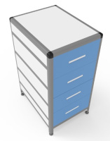 Тумбы для лабораторий +  Тумба лабораторная MED 16.004al
