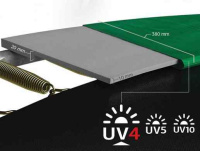 Батуты + Батут BERG Favorit Regular 380 Black + защитная сетка Comfort