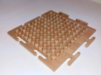 Тактильное оборудование и панели + Сенсорная дорожка из фанеры (4 модуля)