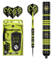 Дротики + Дротики Winmau MvG Ambition steeltip 24gr