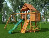Детские уличные комплексы + Детская площадка IgraGrad Шато (Дерево)