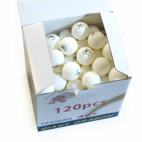 Мячики для настольного тенниса + Мячи Dragon Training Silver 1* New (120 шт, бел.) в коробке