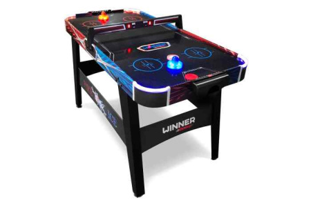 Аэрохоккей + Игровой стол - аэрохоккей "Fire & Ice" 4ф