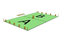 Игры на свежем воздухе + Шведские городки. Куб