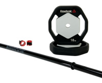 Штанги для аэробики + Памп-штанга Reebok 22,5 кг