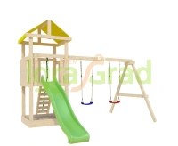 Уличные игровые комплексы для детей + Детская площадка IgraGrad Крафтик