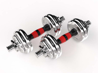 Гантели + Набор гантелей UNIXFIT в кейсе 15 кг