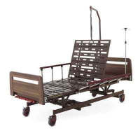 Кровати функциональные + Кровать механическая MED-MOS Е-31 (ЛДСП коричневый)