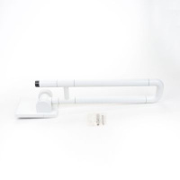 Поручни для инвалидов + Поручень настенный Med-Mos МСПН-С1