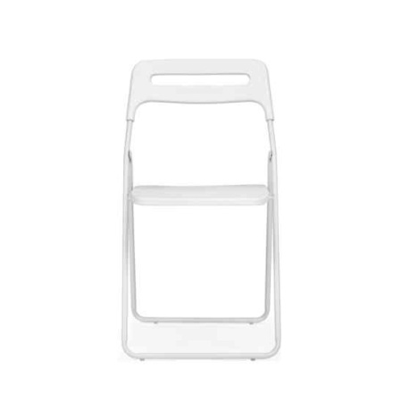 Пластиковые стулья + Стул Fold, пластиковый, складной, белый