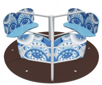 Детские качели + Карусель Фортуна ИО 05-001