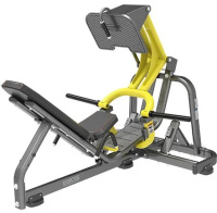 Тренажеры силовые нагружаемые дисками + BRONZE GYM PL-1705 Жим ногами