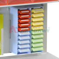 Тележки медицинские + Тележка медицинская многофункциональная Тип 1