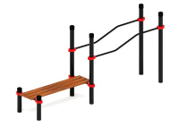 Уличные турники и брусья (Воркаут) + Воркаут ЛОВ 108 ВТ 102.24-01