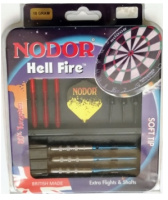 Дротики + Дротики Nodor Hell-Fire softip 18gr (профессиональный уровень)