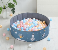 Мягкие модули + Шарики для сухого бассейна 150 штук